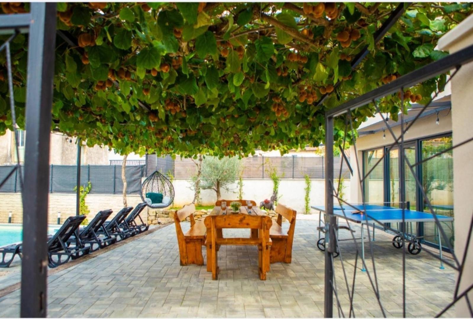 House With Pool Poli Stare Nuoni Villa Zminj Exterior photo